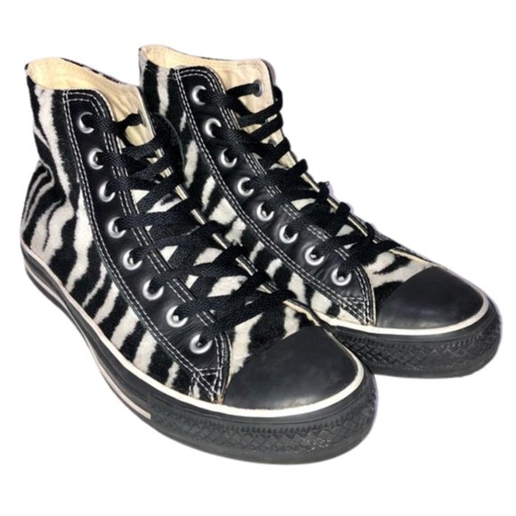 Converse | Shoes | Converse Chuck Taylor All Star Furry Zebra Print |  Poshmark